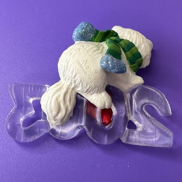 Hallmark Cool Decade 2003 Snow Fox Polar Animal Figurines Dated Discontinued VTG - Picture 4 of 5